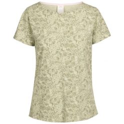 Top Damski Simona Leaves. Zielone topy Trespass, m, bez wzorów, bez kołnierzyka, bez ramiączek. Za 64.99 zł.