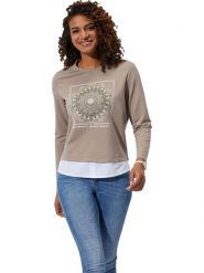 WITT WEIDEN Bluza w kolorze szarym rozmiar: 40. Szare bluzy sportowe WITT WEIDEN, bez wzorów, bez kaptura. Za 60.99 zł.