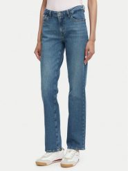 Guess Jeans Jeansy W6YA98 D1149 Niebieski Regular Fit. Niebieskie jeansy Guess Jeans, z aplikacjami. Za 439.99 zł.