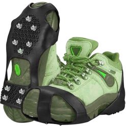 Raczki na Buty Turystyczne Raki Etui Antypoślizgowe Kolce Nakładki 44-47 XL TRIZ. Czarne trekkingi TRIZAND, trekkingowe. Za 34.90 zł.