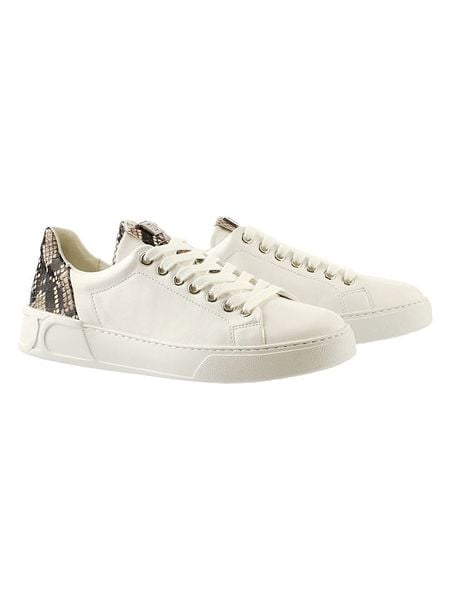 Högl Skórzane sneakersy "Noa" w kolorze białym rozmiar: 35. Białe trampki Högl, bez wzorów, bez zapięcia. Za 334.95 zł.