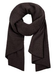 Eight2Nine Szal w kolorze ciemnobrązowym rozmiar: onesize. Brązowe szaliki Eight2Nine, bez wzorów, z materiału. Za 69.95 zł.