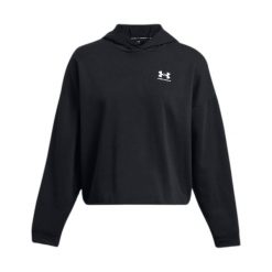 Bluza damska z kapturem Under Armour Rival Terry. Białe bluzy Under Armour, bez wzorów, z kapturem. Za 275.55 zł.