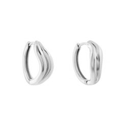 Kolczyki Guess. Szare kolczyki Guess, srebrne. Za 219.99 zł.