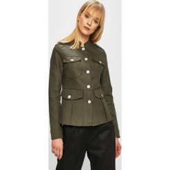 Morgan - Żakiet. Zielone marynarki i żakiety Morgan, bez wzorów, z bawełny, casualowe. W wyprzedaży za 339.90 zł.