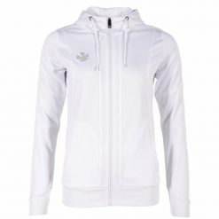 Damska bluza dresowa zapinana na zamek z kapturem Reece Australia Cleve TTS. Białe bluzy REECE, m, bez wzorów, z dresówki, z kapturem. Za 230.60 zł.