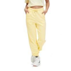 Spodnie damskie FILA Buetzow. Żółte spodnie dresowe Fila, m, bez wzorów, z dresówki. Za 159.99 zł.