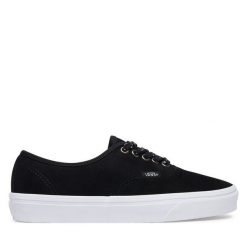Tenisówki Vans. Czarne trampki Vans, bez wzorów, bez zapięcia. Za 369.99 zł.