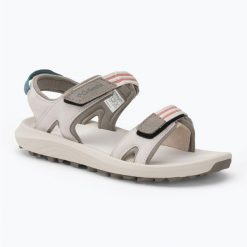 Sandały trekkingowe damskie Columbia Trailstorm Hiker. Brązowe sandały Columbia, bez wzorów, sportowe, bez obcasa, bez zapięcia. Za 290.99 zł.