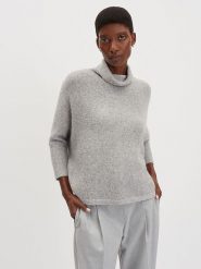 Someday Golf w kolorze szarym rozmiar: M. Szare golfy someday., m, bez wzorów, z wełny, bez ramiączek. Za 165.99 zł.