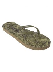 Brunotti Japonki "Gaia" w kolorze khaki rozmiar: 41. Brązowe klapki Brunotti, bez wzorów, z otwartym noskiem, bez obcasa. Za 56.99 zł.