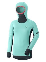 DYNAFIT Bluza funkcyjna "Alpine" w kolorze turkusowym rozmiar: L. Niebieskie bluzy Dynafit, l, bez wzorów, z materiału, bez kaptura. Za 291.51 zł.