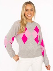 Zwillingsherz Kaszmirowy sweter w kolorze szarym rozmiar: L. Szare swetry Zwillingsherz, l, bez wzorów, z kaszmiru, bez ramiączek. Za 699.95 zł.