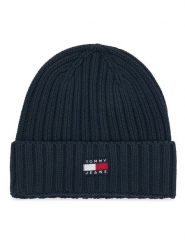 Tommy Hilfiger Czapka Heritage AW0AW18979 Granatowy. Niebieskie czapki TOMMY HILFIGER, bez wzorów, z bawełny. Za 149.99 zł.
