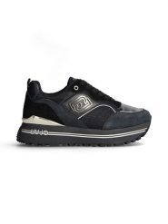 Liu Jo Sneakersy w kolorze czarnym rozmiar: 36. Czarne trampki Liu Jo, bez wzorów, z materiału, bez zapięcia. Za 382.13 zł.