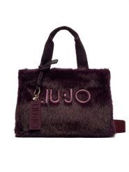 Liu Jo Torebka TF6215 E1135 Fioletowy. Fioletowe shopper Liu Jo, bez wzorów, z materiału, bez dodatków. Za 469.99 zł.