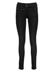 Herrlicher Dżinsy - Skinny fit - w kolorze czarnym rozmiar: W24/L32. Czarne jeansy Herrlicher, l, z aplikacjami. Za 158.47 zł.