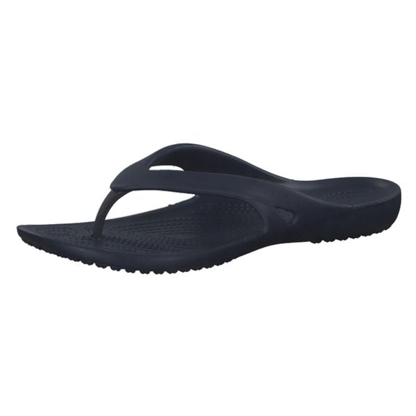 Japonki Dla Dorosłych Crocs Kadee II Flip. Niebieskie klapki Crocs, bez wzorów, z materiału, bez obcasa. Za 99.99 zł.