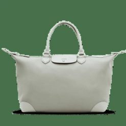 Torba podróżna WINGS WILLOW elegancka pojemna LIGHT BLUE. Niebieskie torby na ramię Wings, bez wzorów, z materiału, eleganckie, na ramię, bez dodatków. Za 189.90 zł.