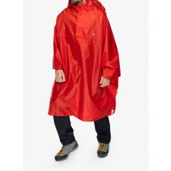 Peleryna przeciwdeszczowa Tatonka Cape. Czerwone kurtki sportowe Tatonka, bez wzorów, bez kaptura, trekkingowe. Za 287.99 zł.