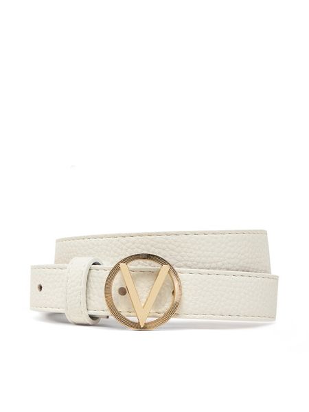 Valentino Pasek VCS7VQ04 Biały. Białe paski Valentino, bez wzorów, ze skóry. Za 159.99 zł.