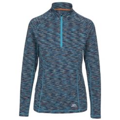 Trespass Edith - Top damski aktywny Marine Marl. Niebieskie topy Trespass, bez wzorów, bez kołnierzyka, bez ramiączek. Za 266.99 zł.