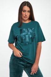 T-shirt damski DKNY. T-shirty DKNY, m, bez wzorów, bez kołnierzyka, bez ramiączek. Za 219.00 zł.