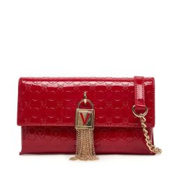 Torebka Valentino. Czerwone listonoszki Valentino, bez wzorów, bez dodatków. Za 439.99 zł.