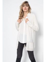 Perfect Cashmere Kaszmirowy kardigan "Pearl" w kolorze kremowym rozmiar: L. Brązowe kardigany Perfect Cashmere, l, bez wzorów, z kaszmiru. Za 403.15 zł.