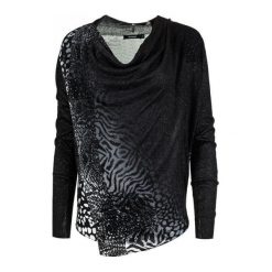 Desigual Sweter Damski Adeline S Czarny. Swetry marki Desigual. W wyprzedaży za 255.00 zł.