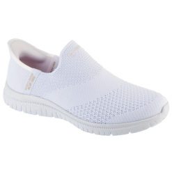 Buty sportowe Sneakersy damskie, Slip-ins: Virtue - Sleek. Białe obuwie sportowe Skechers, bez zapięcia, trekkingowe, Skechers Sport. Za 299.99 zł.