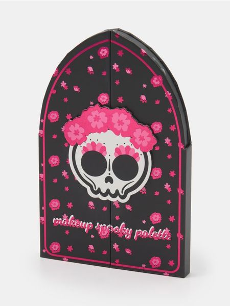 Paletka do makijażu z motywem halloweenowym - wielobarwny. Palety cieni Sinsay. W wyprzedaży za 12.99 zł.