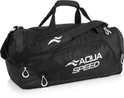 Torba sportowa pływacka na ramię 43l Aqua Speed. Białe torby na ramię Aqua-Speed, bez wzorów, z materiału, klasyczne, na ramię, duże, bez dodatków. Za 109.99 zł.
