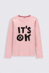 T-shirt z długim rękawem. T-shirty MOKIDA, s, bez wzorów, bez kołnierzyka, bez ramiączek. W wyprzedaży za 9.90 zł.