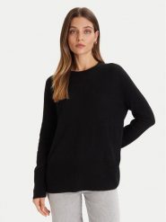ViCOLO Sweter 22038F Czarny Regular Fit. Czarne swetry ViCOLO, m, bez wzorów, z kaszmiru, bez ramiączek. Za 939.99 zł.