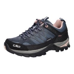 Damskie Niskie buty trekkingowe CMP Rigel waterprof. Czarne trekkingi CMP, z meshu, trekkingowe. Za 387.80 zł.