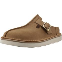 Buty CLARKS 26184168C Brązowy. Brązowe trekkingi Clarks, ze skóry, trekkingowe. Za 388.99 zł.