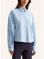 Seidensticker Koszula w kolorze błękitno-białym rozmiar: 40. Niebieskie koszule Seidensticker, bez wzorów, z bawełny, bez kołnierzyka, bez ramiączek. Za 203.93 zł.