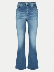 Tommy Jeans Jeansy Sylvia DW0DW20218 Niebieski Flare Fit. Niebieskie jeansy Tommy Jeans, bez wzorów. Za 319.99 zł.