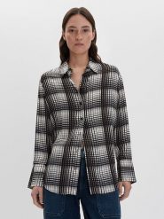 Someday Koszula "Zebecca" w kolorze biało-czarno-beżowym rozmiar: 36. Białe koszule someday., bez wzorów, z wiskozy, bez kołnierzyka, bez ramiączek. Za 195.99 zł.