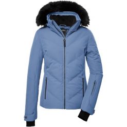 Kurtka narciarska damska Killtec KSW 58. Niebieskie kurtki narciarskie Killtec, bez wzorów, bez kaptura, narciarskie. W wyprzedaży za 749.99 zł.