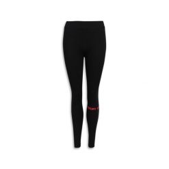 Damskie legginsy Superdry Sportswear. Czarne legginsy Superdry, l, bez wzorów. W wyprzedaży za 215.50 zł.
