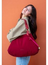 Fritzi aus Preußen Torebka "Brigitte x fritzi" w kolorze bordowym - 42 x 29 x 15 cm rozmiar: onesize. Czerwone torby na ramię Fritzi aus Preußen, bez wzorów, z materiału, na ramię, bez dodatków. Za 207.39 zł.