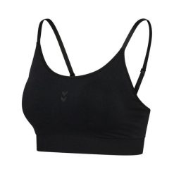 Biustonosz dla kobiet Hummel. Czarne bielizna sportowa Hummel, xl, bez wzorów. Za 181.50 zł.