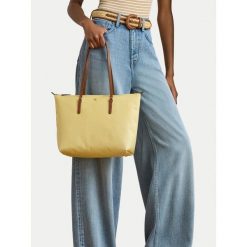 Torebka LAUREN RALPH LAUREN. Żółte shopper Lauren Ralph Lauren, bez wzorów, bez dodatków. Za 609.99 zł.