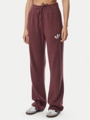 Adidas Spodnie dresowe Essentials IA4436 Bordowy Loose Fit. Czerwone spodnie dresowe Adidas, xs, bez wzorów, z bawełny. Za 298.99 zł.