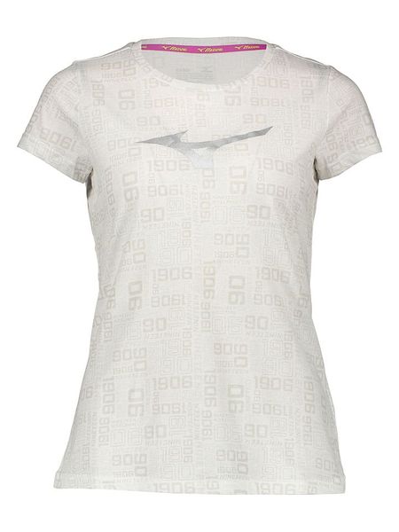 Mizuno Koszulka sportowa "Heritage" w kolorze szarym rozmiar: S. Szare koszulki sportowe Mizuno, bez wzorów, bez ramiączek, outdoorowe. Za 61.17 zł.