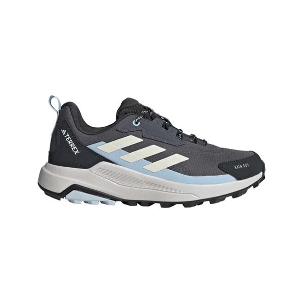 Damskie buty trekkingowe adidas Terrex Anylander. Niebieskie trekkingi Adidas, z materiału, przed kolano, trekkingowe. Za 369.00 zł.