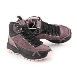 Wysokie buty trekkingowe Alpine Pro Kerele Vibram. Szare trekkingi Alpine Pro, z gumy, za kostkę, trekkingowe. Za 999.00 zł.