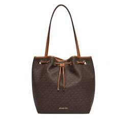 Torebka MICHAEL Michael Kors. Brązowe torebki klasyczne MICHAEL Michael Kors, bez wzorów, bez dodatków. Za 1,579.00 zł.